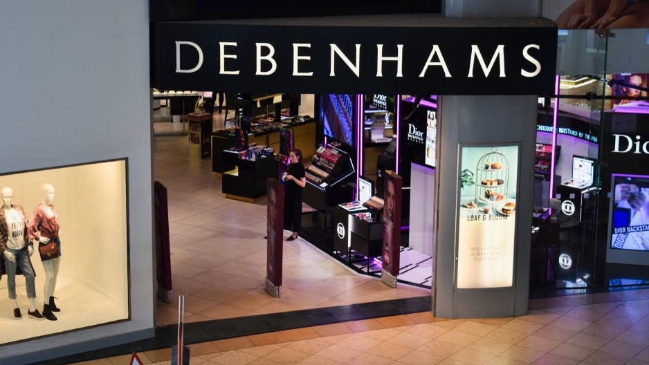 Debenhams goes into administration what it means for